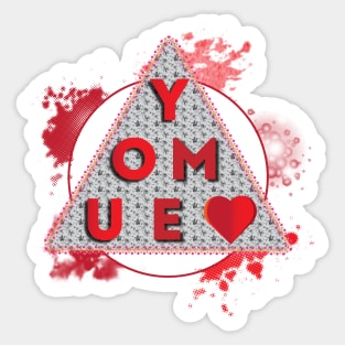 You And Me In Love Forever Sticker